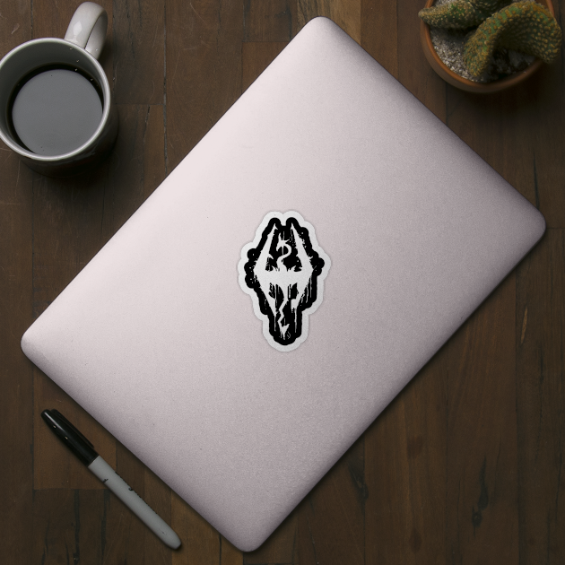 Skyrim - Dragonborn Symbol by Waldesign